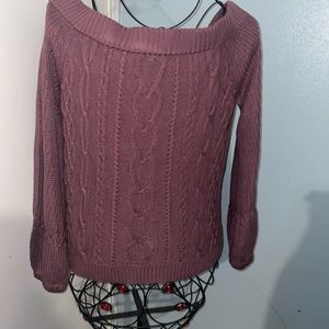 NWT NY and Co Off the Shoulder Sweater